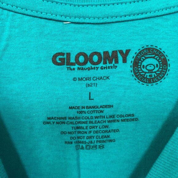 Gloomy The Naughty Grizzly Bloody X T-Shirt Large - Picture 4 of 4